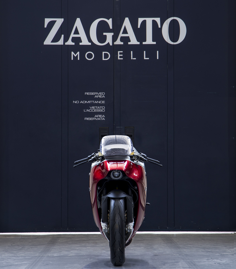Illustration for article titled Zagato's First Motorcycle Looks Like A Sexy Cephalopod